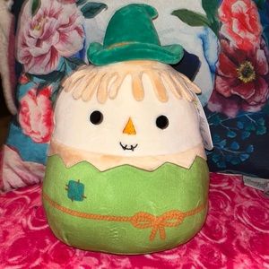 Squishmallows Samuel the Scarecrow.